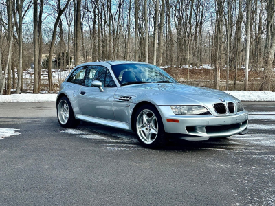 1999 BMW M Coupe in Arctic Silver Metallic over Dark Gray & Black Nappa