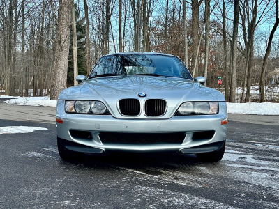 1999 BMW M Coupe in Arctic Silver Metallic over Dark Gray & Black Nappa