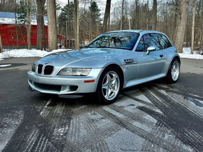 1999 BMW M Coupe in Arctic Silver Metallic over Dark Gray & Black Nappa