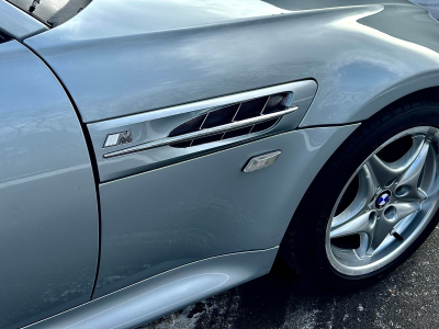 1999 BMW M Coupe in Arctic Silver Metallic over Dark Gray & Black Nappa