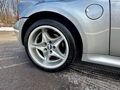 1999 BMW M Coupe in Arctic Silver Metallic over Dark Gray & Black Nappa