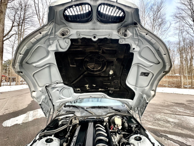 1999 BMW M Coupe in Arctic Silver Metallic over Dark Gray & Black Nappa