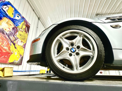 1999 BMW M Coupe in Arctic Silver Metallic over Dark Gray & Black Nappa