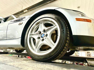 1999 BMW M Coupe in Arctic Silver Metallic over Dark Gray & Black Nappa