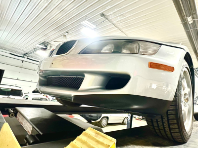 1999 BMW M Coupe in Arctic Silver Metallic over Dark Gray & Black Nappa