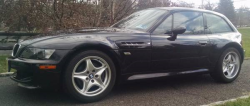 1999 BMW M Coupe in Cosmos Black Metallic over Black Nappa