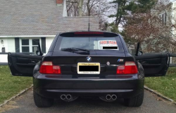 1999 BMW M Coupe in Cosmos Black Metallic over Black Nappa