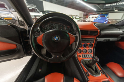1999 BMW M Coupe in Cosmos Black Metallic over Kyalami Orange & Black Nappa