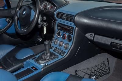 1999 BMW M Coupe in Estoril Blue Metallic over Estoril Blue & Black Nappa