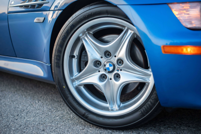 1999 BMW M Coupe in Estoril Blue Metallic over Estoril Blue & Black Nappa