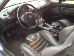 1999 BMW M Coupe in Estoril Blue Metallic over Dark Gray & Black Nappa