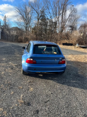 1999 BMW M Coupe in Estoril Blue Metallic over Black Nappa