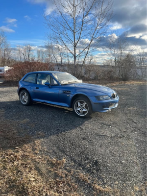 1999 BMW M Coupe in Estoril Blue Metallic over Black Nappa