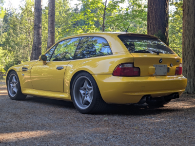 1999 BMW M Coupe in Estoril Blue Metallic over Black Nappa