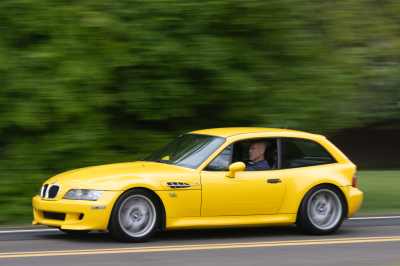1999 BMW M Coupe in Dakar Yellow 2 over Black Nappa