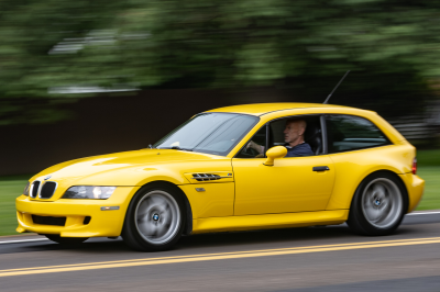 1999 BMW M Coupe in Dakar Yellow 2 over Black Nappa