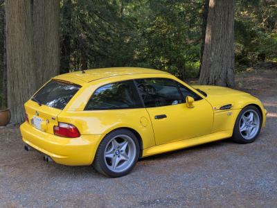 1999 BMW M Coupe in Estoril Blue Metallic over Black Nappa