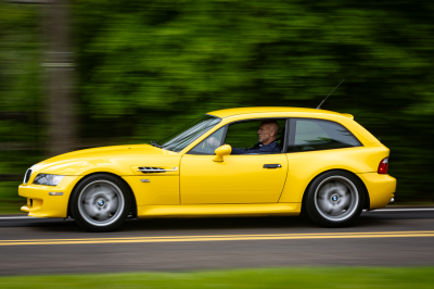 1999 BMW M Coupe in Dakar Yellow 2 over Black Nappa