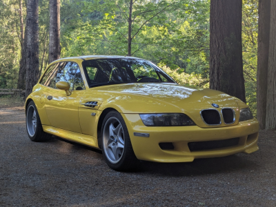 1999 BMW M Coupe in Estoril Blue Metallic over Black Nappa