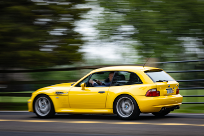 1999 BMW M Coupe in Dakar Yellow 2 over Black Nappa