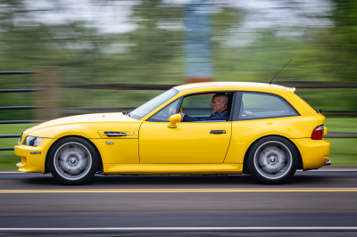 1999 BMW M Coupe in Dakar Yellow 2 over Black Nappa