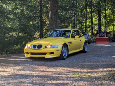 1999 BMW M Coupe in Estoril Blue Metallic over Black Nappa