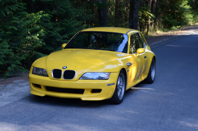 1999 BMW M Coupe in Dakar Yellow 2 over Black Nappa