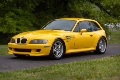 1999 BMW M Coupe in Dakar Yellow 2 over Black Nappa