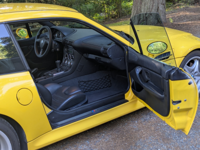 1999 BMW M Coupe in Estoril Blue Metallic over Black Nappa