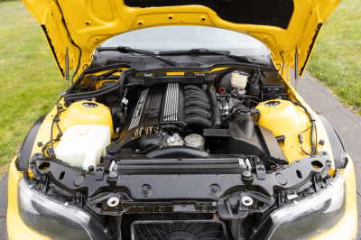 1999 BMW M Coupe in Dakar Yellow 2 over Black Nappa