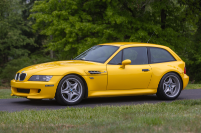 1999 BMW M Coupe in Dakar Yellow 2 over Black Nappa