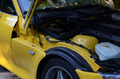 1999 BMW M Coupe in Dakar Yellow 2 over Black Nappa