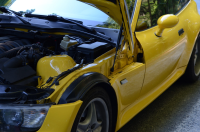 1999 BMW M Coupe in Dakar Yellow 2 over Black Nappa