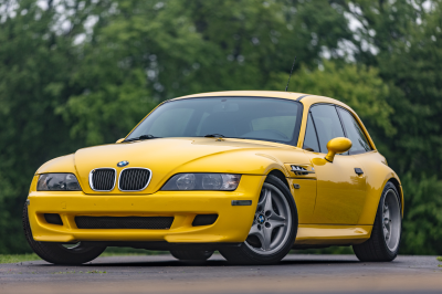 1999 BMW M Coupe in Dakar Yellow 2 over Black Nappa