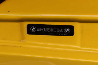 1999 BMW M Coupe in Dakar Yellow 2 over Black Nappa