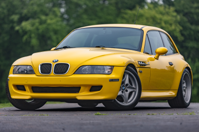 1999 BMW M Coupe in Dakar Yellow 2 over Black Nappa