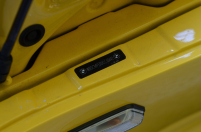 1999 BMW M Coupe in Dakar Yellow 2 over Black Nappa