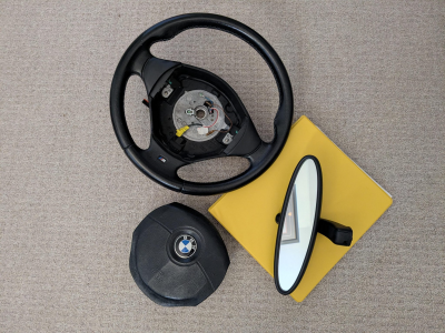 1999 BMW M Coupe in Dakar Yellow 2 over Black Nappa