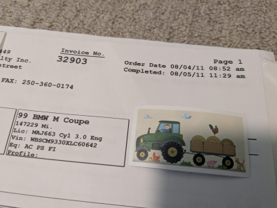 1999 BMW M Coupe in Dakar Yellow 2 over Black Nappa