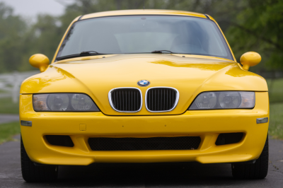 1999 BMW M Coupe in Dakar Yellow 2 over Black Nappa