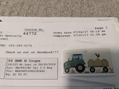 1999 BMW M Coupe in Dakar Yellow 2 over Black Nappa