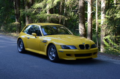 1999 BMW M Coupe in Dakar Yellow 2 over Black Nappa