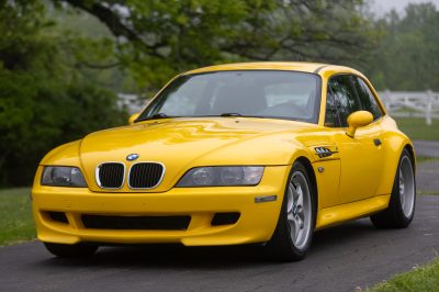 1999 BMW M Coupe in Dakar Yellow 2 over Black Nappa