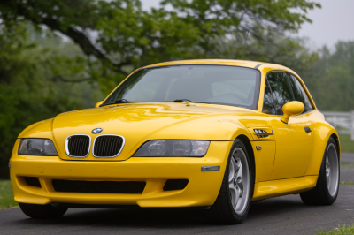 1999 BMW M Coupe in Dakar Yellow 2 over Black Nappa