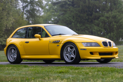 1999 BMW M Coupe in Dakar Yellow 2 over Black Nappa