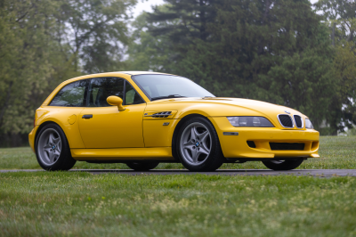 1999 BMW M Coupe in Dakar Yellow 2 over Black Nappa