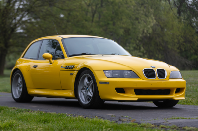 1999 BMW M Coupe in Dakar Yellow 2 over Black Nappa