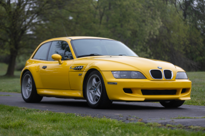 1999 BMW M Coupe in Dakar Yellow 2 over Black Nappa
