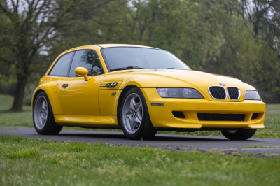 1999 BMW M Coupe in Dakar Yellow 2 over Black Nappa