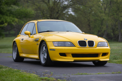 1999 BMW M Coupe in Dakar Yellow 2 over Black Nappa